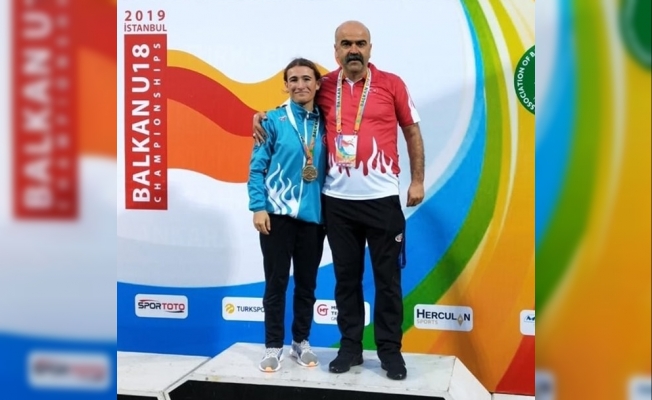 Kırşehirli sporcu Balkan ikincisi oldu