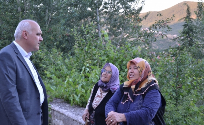Kızılcahamam Belediye Başkanı Acar'dan mahalle ziyareti