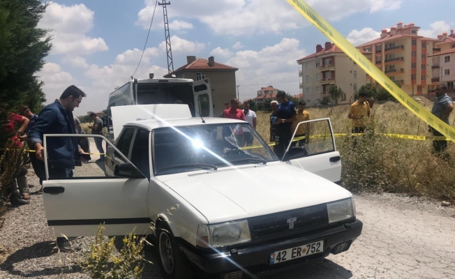 Konya'da bir kişi otomobilde ölü bulundu