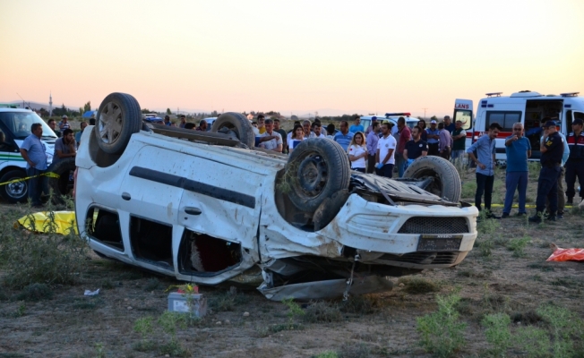 Konya'da trafik kazası: 2 ölü