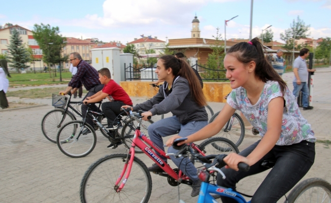 Sivas'ta geleneksel bisiklet turu