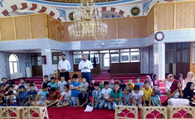 Ulaş'ta Kuran kursu öğrencilerine 15 Temmuz anlatıldı