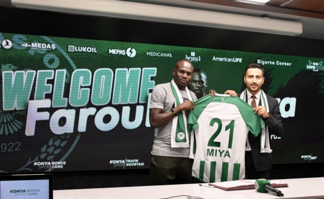 Konyaspor, Farouk Miya'yı transfer etti