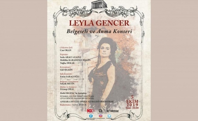 ADOB, sezonu 'Leyla Gencer Belgeseli ve Anma Konseri' ile açıyor