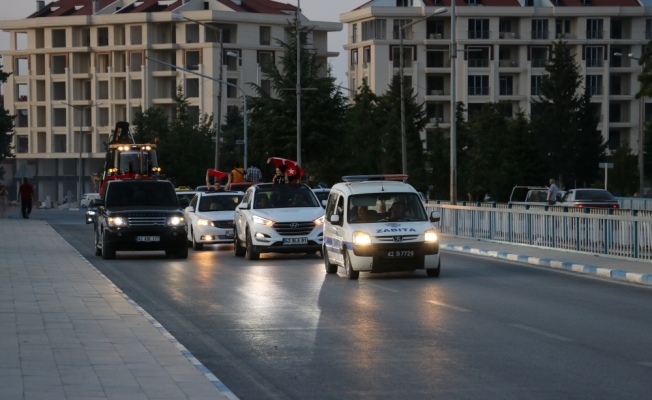 Avrupa ikincisi tekvandocu memleketi Beyşehir'e döndü