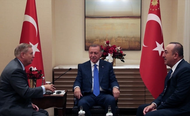 Cumhurbaşkanı Erdoğan ABD Senatörü Graham'ı kabul etti