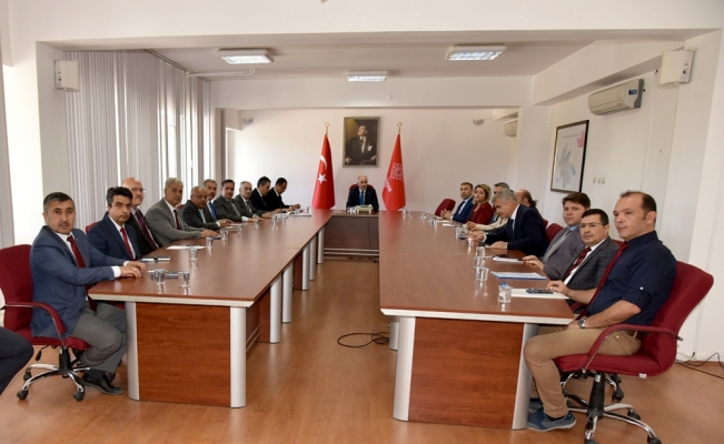 Karaman'da İl İdare Şube Başkanları Toplantısı yapıldı