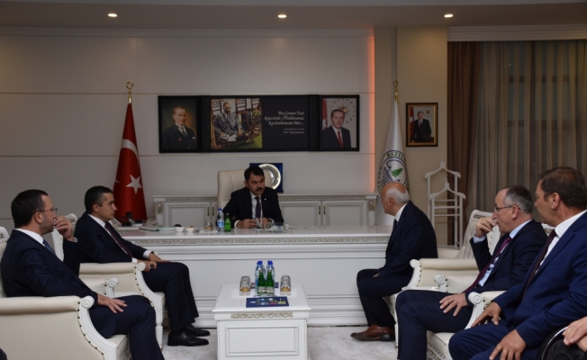 Çevre ve Şehircilik Bakanı Murat Kurum Kızılcahamam'da