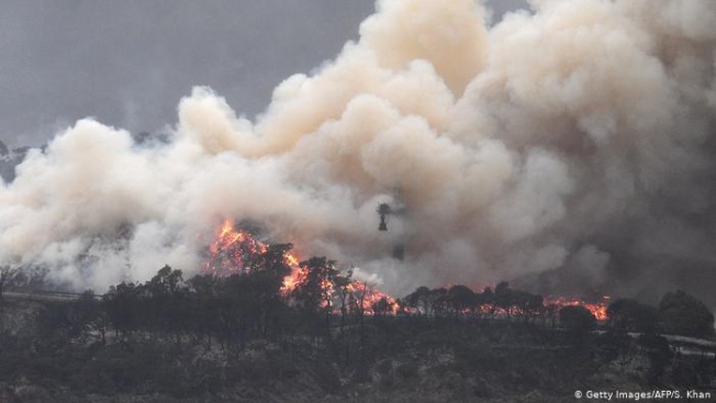 Avustralya, yangınların yayılma tehlikesi ile karşı karşıya