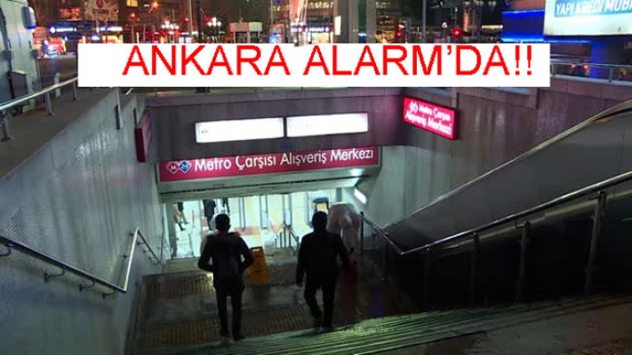 Ankara Alarm'da!!! Metro ve Ankaray'da  "virüs" temizliği