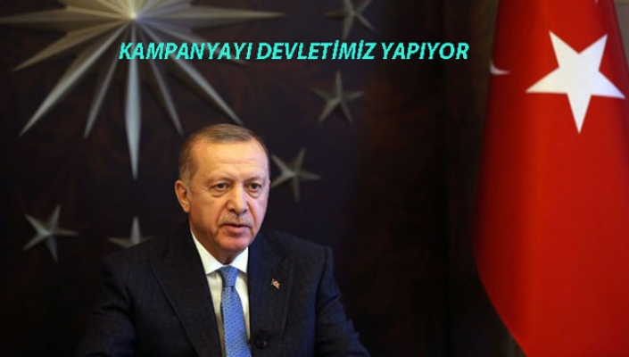 Cumhurbaşkanı Erdoğan izinsiz yardım kampanyası yapanlara sert çıktı
