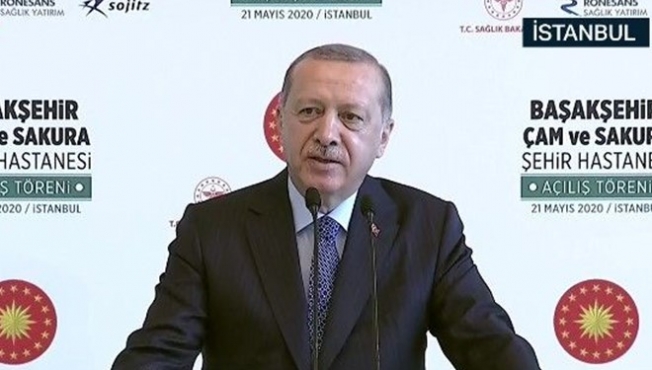 Cumhurbaşkanı Erdoğan: 82 ülkeye tıbbi malzeme ve maske yolladık