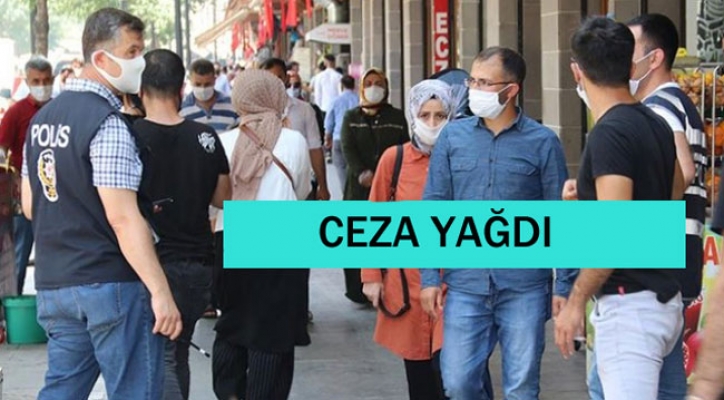 Ankara'da maske takmayan 1012 kişiye para cezası