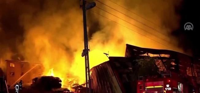 Ankara Siteler'de yangın