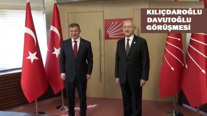 Kılıçdaroğlu, Davutoğlu ile görüştü