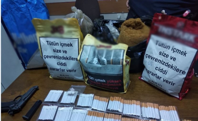 Kırıkkale'de kaçak tütün ele geçirildi