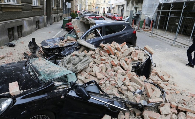 Hırvatistan'da 6,3 büyüklüğünde deprem