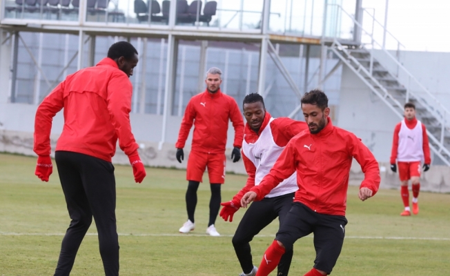Sivasspor, Antalyaspor maçı hazırlıklarını sürdürdü
