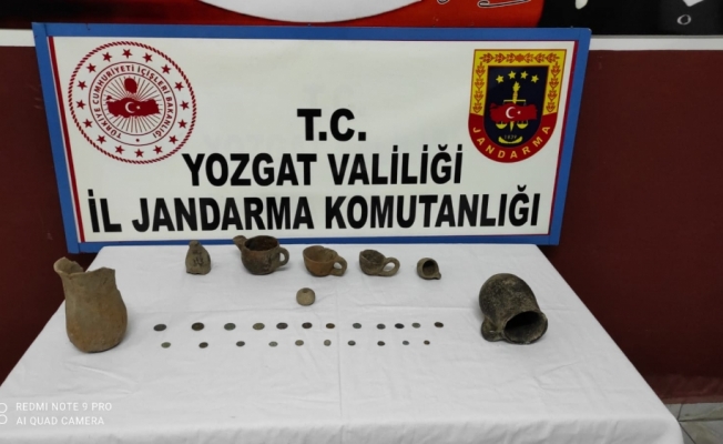 Yozgat'ta tarihi eser operasyonunda 2 şüpheli gözaltına alındı