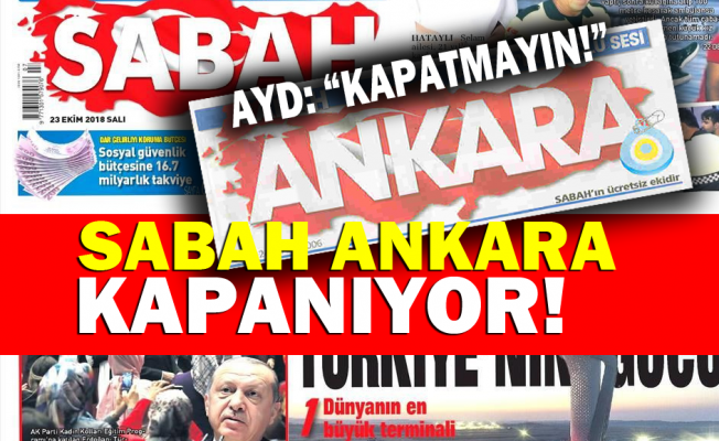 AYD: "Sabah Ankara kapanmasın!"
