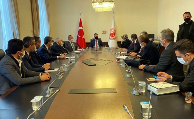 Güdül, Ayaş ve Nallıhan Belediye başkanlarından Bakan Pakdemirli'ye ziyaret