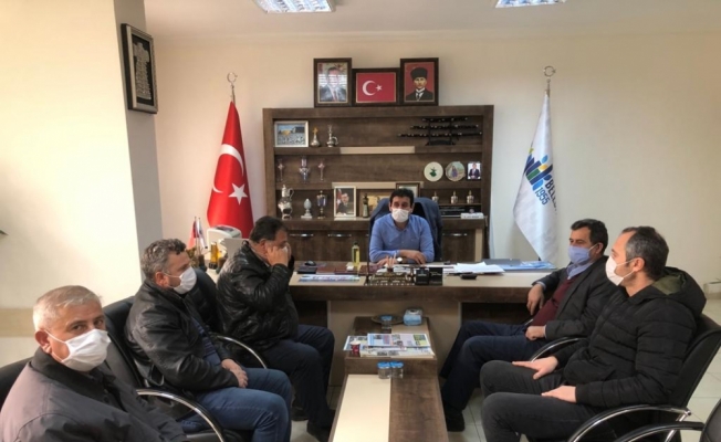 Hüyük Belediye Başkanı Mehmet Çiğdem muhtarlarla buluştu