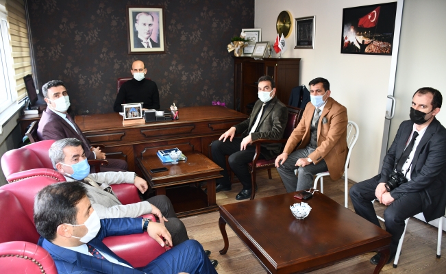 Sivas'taki oda başkanlarından AA'ya ziyaret
