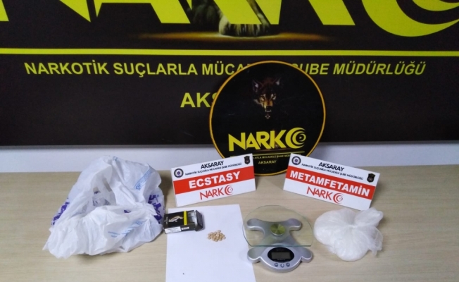 Aksaray'da uyuşturucu sattıkları iddiasıyla yakalanan 3 şüpheli tutuklandı