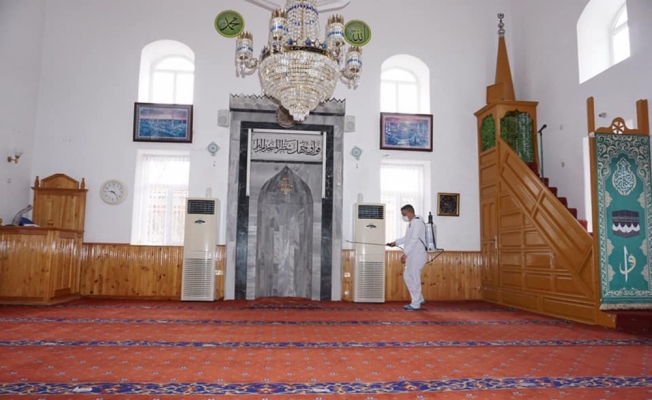 Beypazarı'nda camiler ramazana hazırlandı