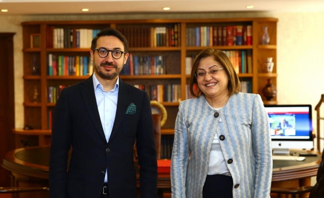 Türkiye Belediyeler Birliği Başkanı Şahin, AA Genel Müdürü Karagöz'ü ziyaret etti