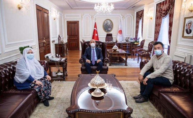Adalet Bakanı Gül, Mihalgazi Belediye Başkanı Akgün'ü kabul etti