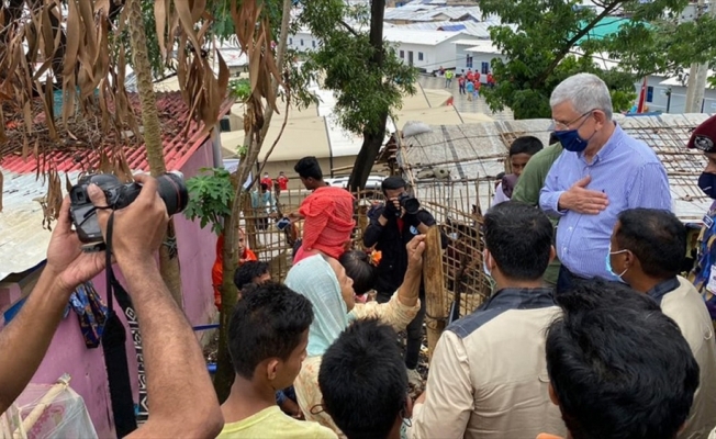 BM 75. Genel Kurul Başkanı Bozkır Bangladeş'te Arakanlı Müslümanların yaşadığı Cox Bazar'ı ziyaret etti