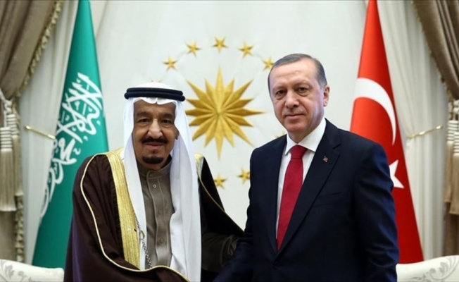Cumhurbaşkanı Erdoğan, Suudi Arabistan Kralı Selman ile telefonda görüştü