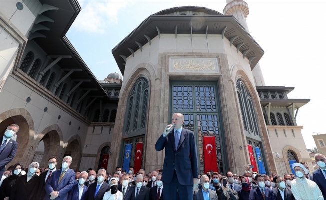 Cumhurbaşkanı Erdoğan: Taksim Camimiz, İstanbul'un sembolleri arasındaki seçkin yerini şimdiden almıştır