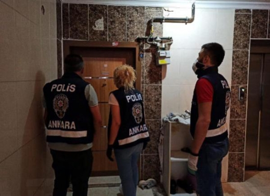 Ankara'da 10 adrese uyuşturucu baskını: 4 gözaltı