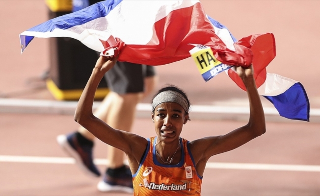 Hollandalı atlet Sifan Hassan kadınlar 10 bin metrede dünya rekorunu kırdı