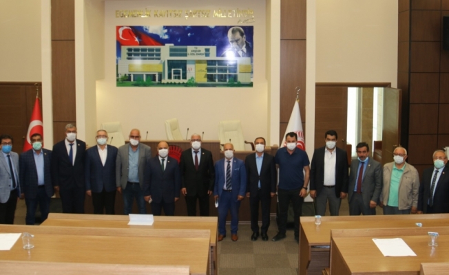 Kırşehir'de İl Genel Meclisi üyelerine kuraklık bilgilendirmesi