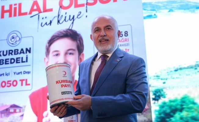 Türk Kızılay bu yıl yurt içi kurban bağış fiyatını artırmama kararı aldı