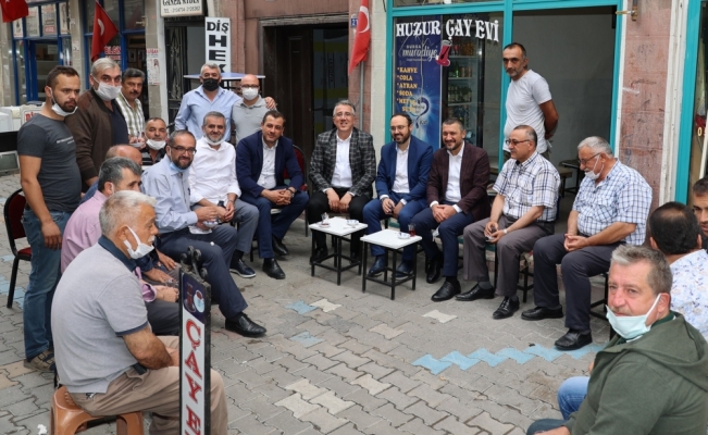 AK Parti heyeti Nevşehir esnafını ziyaret etti