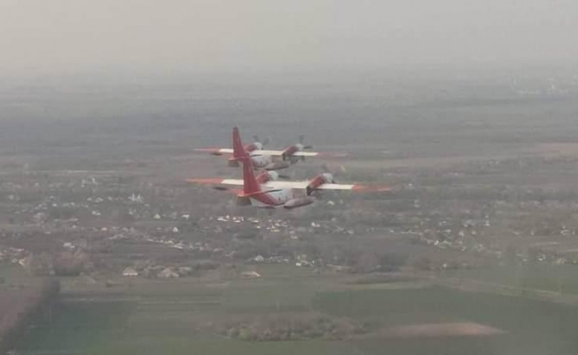 Azerbaycan ve Ukrayna'dan Türkiye'ye destek: Uçaklar yola çıktı