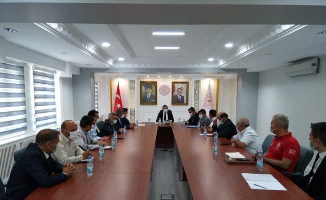 Karaman'da 15 Temmuz Şehitleri Anma, Demokrasi ve Milli Birlik Günü Hazırlık ve Koordinasyon toplantısı