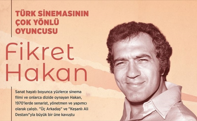Türk sinemasının çok yüzlü oyuncusu: Fikret Hakan