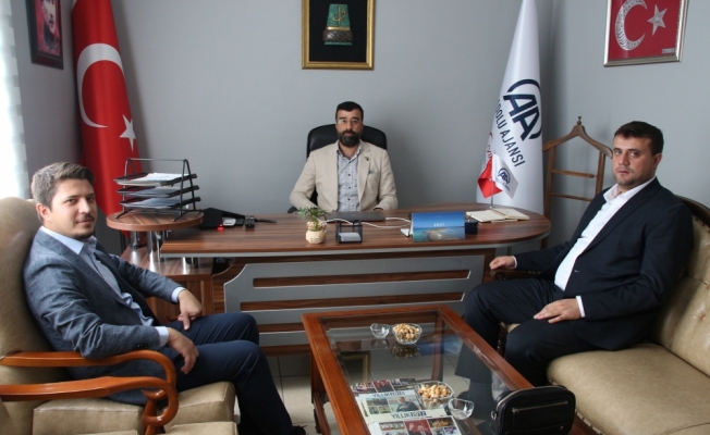 AK Parti Konya Milletvekili Özboyacı, AA Konya Bölge Müdürü Yerlikaya'yı ziyaret etti