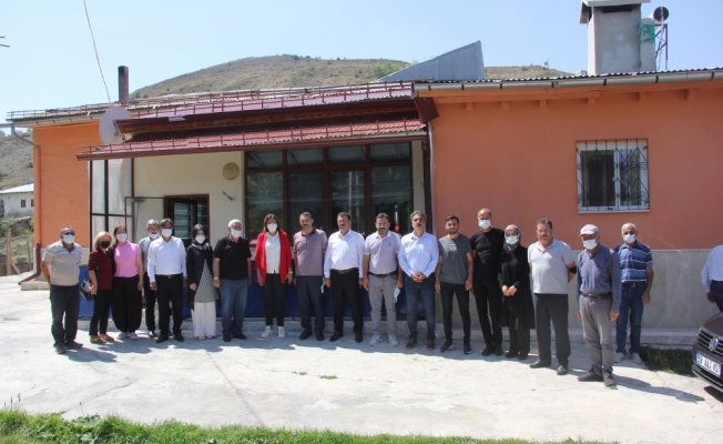 AK Parti Sivas Milletvekili Ekinci, Zara ilçesini ziyaret etti