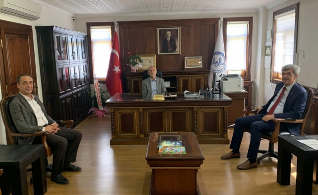 Beypazarı Belediye Başkanı Kaplan'dan Müftü İnciler'e ziyaret
