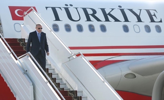 Cumhurbaşkanı Erdoğan, BM 76'ncı Genel Kurulu'na katılmak üzere yarın ABD'ye gidecek