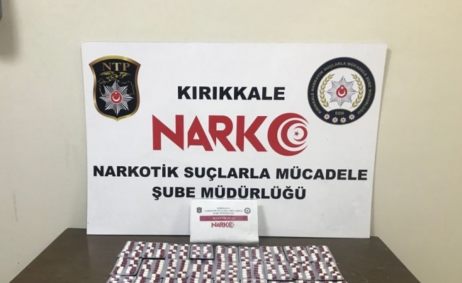 Kırıkkale'de 376 sentetik uyuşturucu hap ele geçirildi