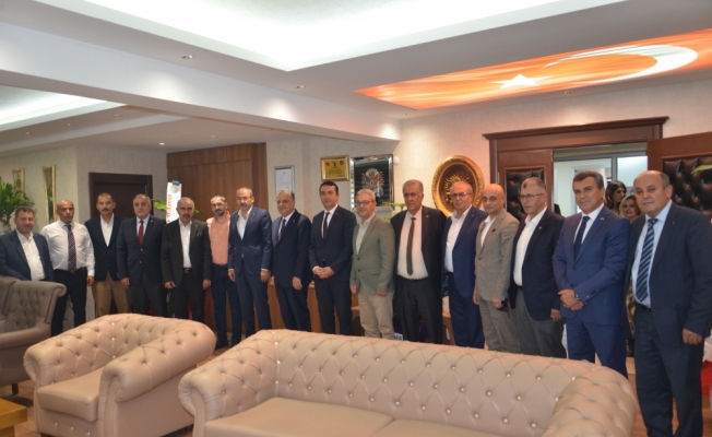 KTO yönetiminden MHP İl Başkanı İncetoprak'a ziyaret