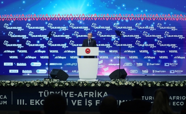 Cumhurbaşkanı Erdoğan: Hedefimiz Afrika ülkeleriyle ticaretimizi 75 milyar dolara taşımak