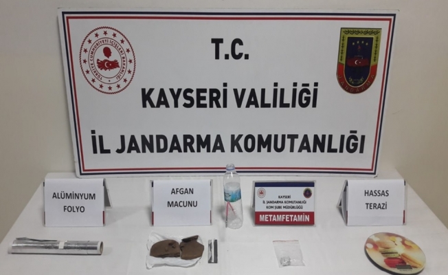 Kayseri'de uyuşturucu operasyonunda bir şüpheli yakalandı
